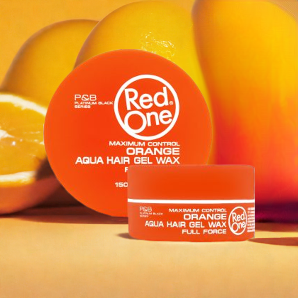 Orange Aqua Hair Gel Wax