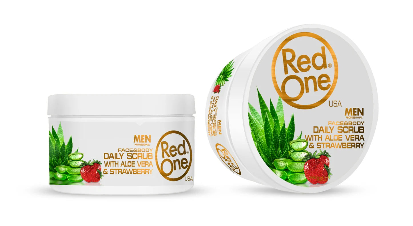 Scrub With Aloe Vera & Strawberry