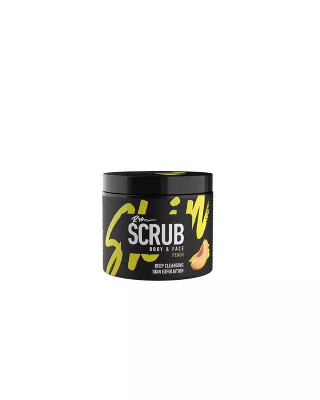 Roqvel  Peach Face & Body Scrub