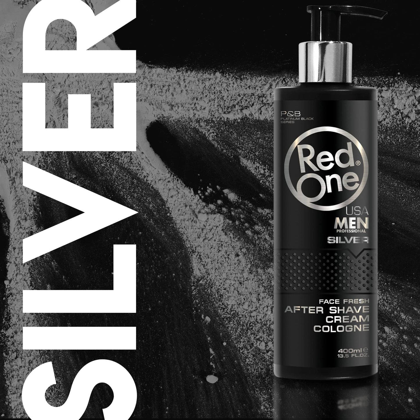 After Shave Cream Cologne Silver