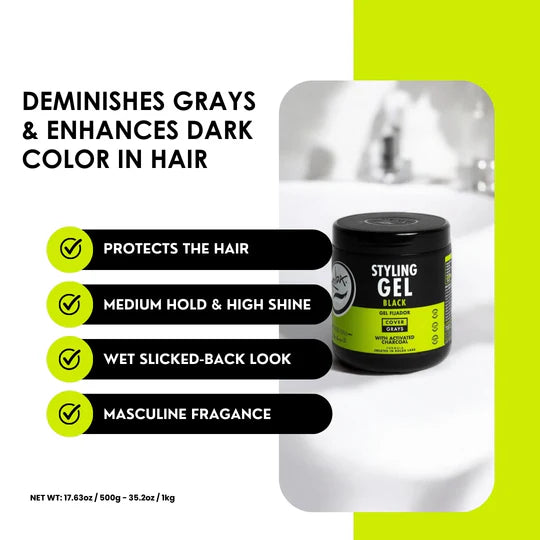 Black Styling Gel