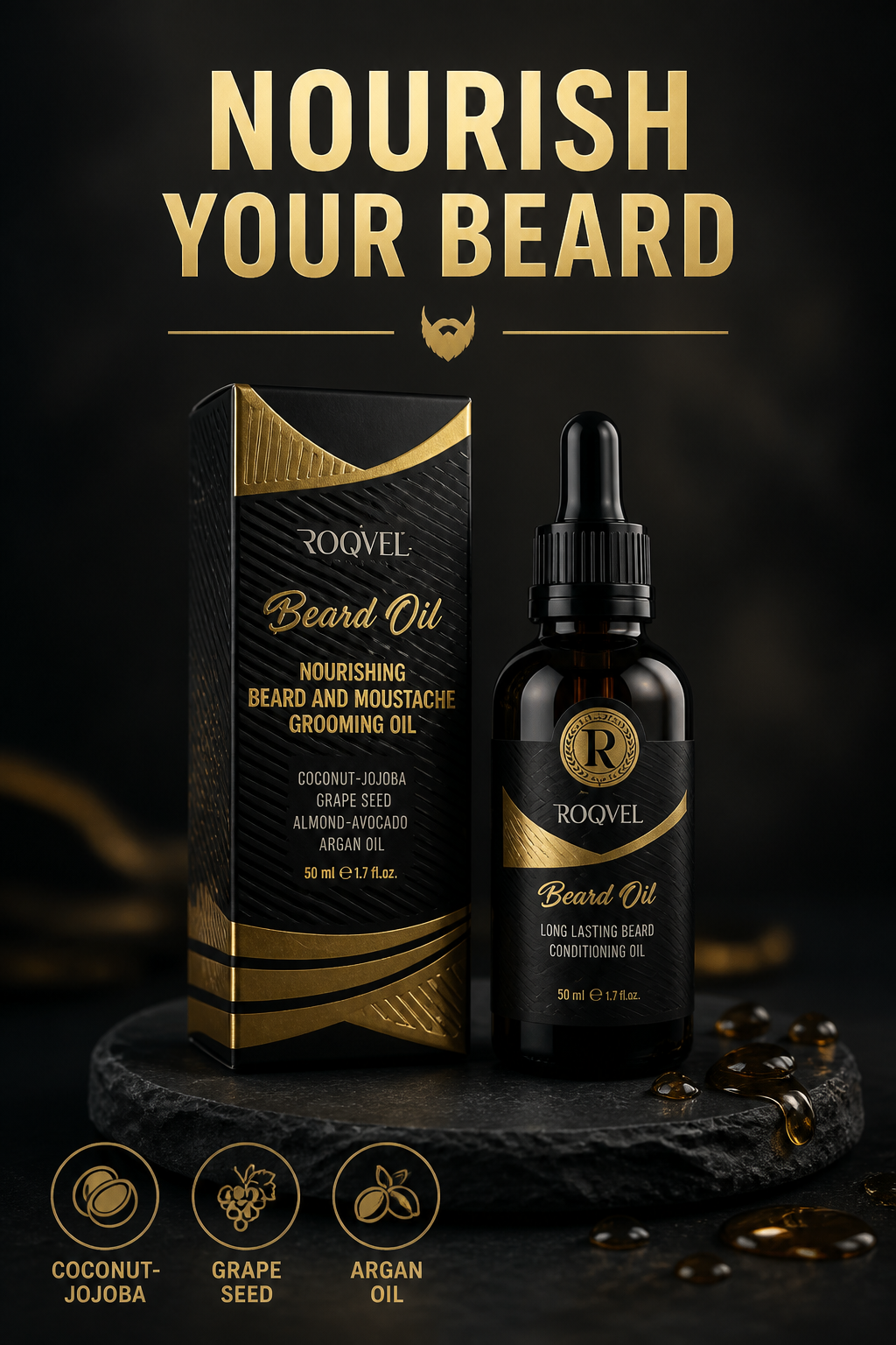 Roqvel Beard Oil